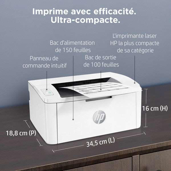 Imprimante Laser Monochrome HP LaserJet M111a (7MD67A)